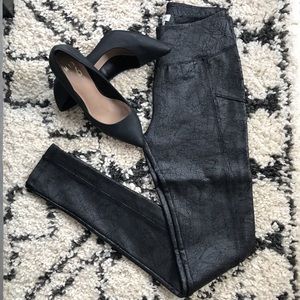 FAUX leather leggings